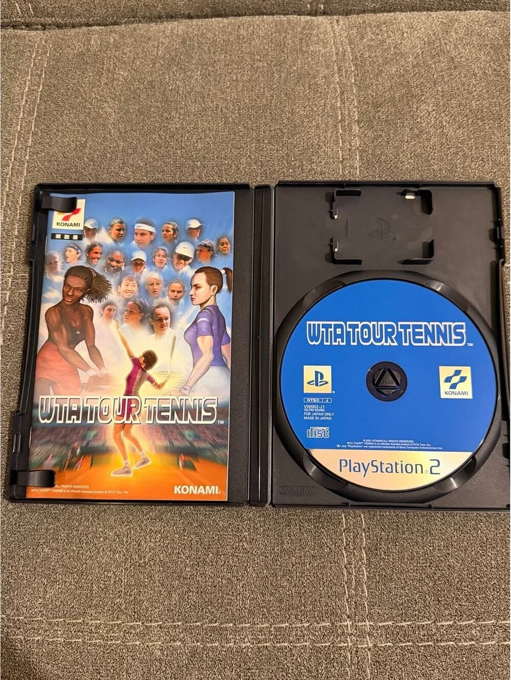WTA Tour Tennis (Japanese) for PlayStation 2
